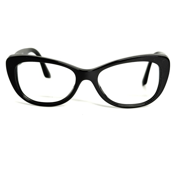 Dolce & Gabbana DG3166 501 Black Cat Eye Eyeglasses Frames 51-16-135 Italy